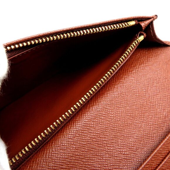 LOUIS VUITTON Brown Monogram Wallet - Picture 6 of 10